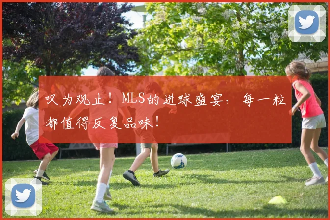 叹为观止!MLS的进球盛宴,每一粒都值得反复品味!
