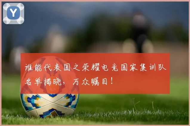 谁能代表国之荣耀电竞国家集训队名单揭晓,万众瞩目!