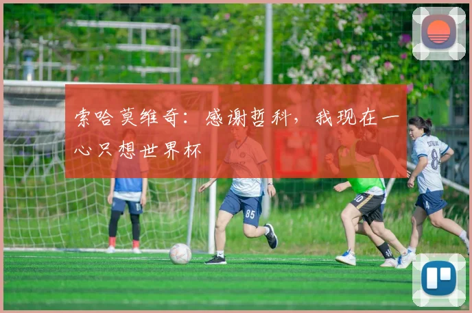 索哈莫维奇:感谢哲科,我现在一心只想世界杯