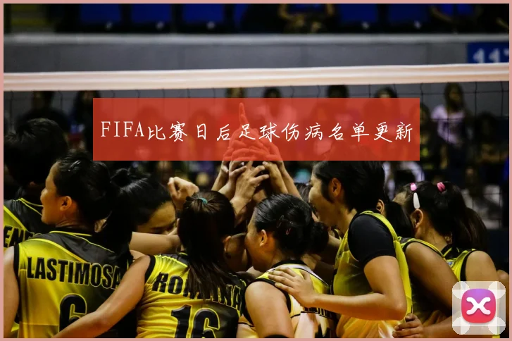 FIFA比赛日后足球伤病名单更新