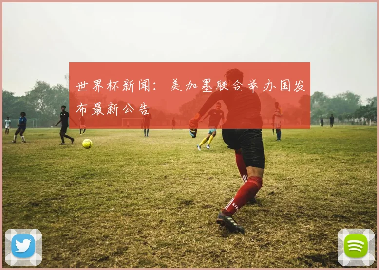 世界杯新闻:美加墨联合举办国发布最新公告