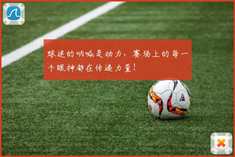 球迷的呐喊是动力,赛场上的每一个眼神都在传递力量!